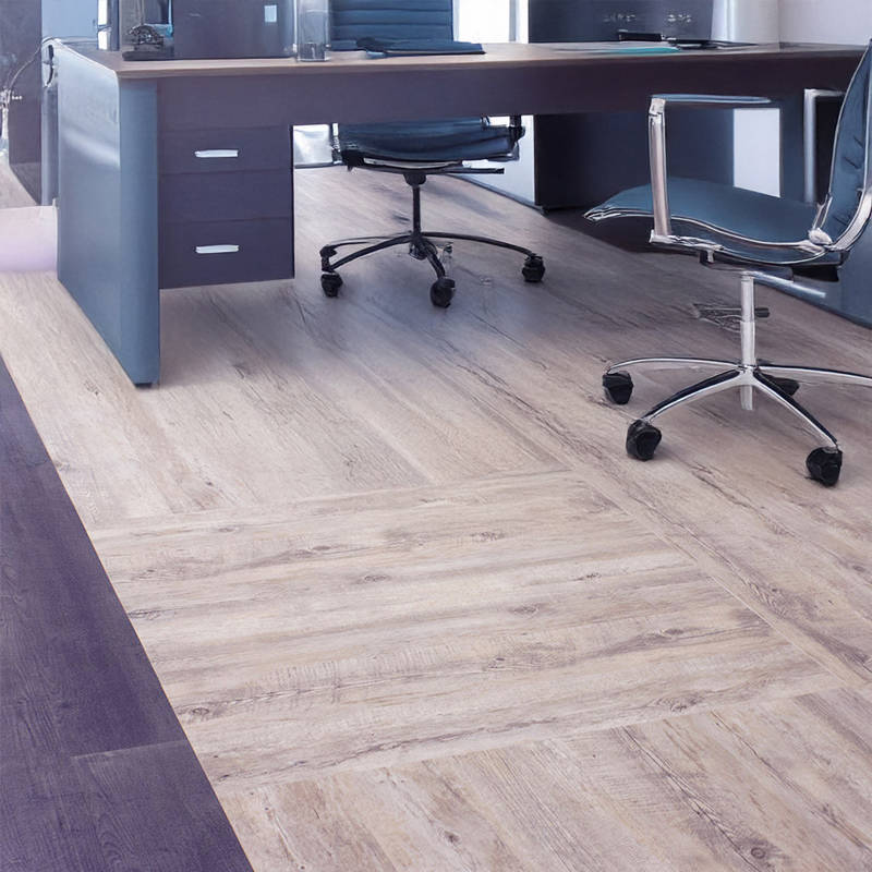 Gerbür Essential Silver Pepper Lvt Flooring Office