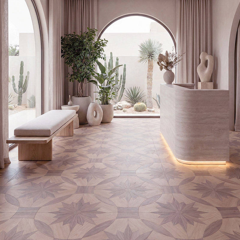 RP Chelsea Square Magnificence Boutique Reception Parquetry Wood Flooring