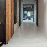 QS Pulse Snow Pine Vinyl Flooring Coridoor