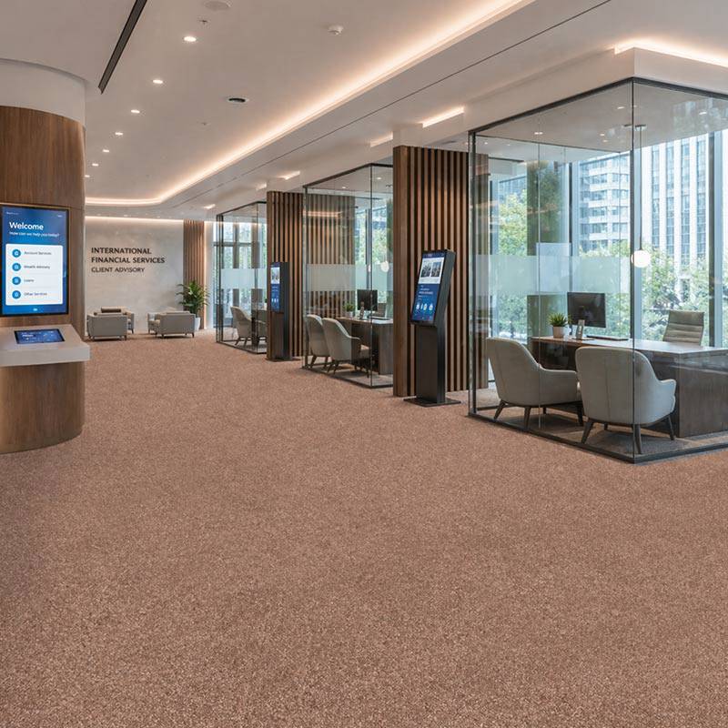 Wall To Wall Carpet Tiles Balta Primrose CRP BLT PRIM 03 Balata Primrose Wall To Wall Carpet CRP BLT PRIM 03 Modern Finance Office Lobby
