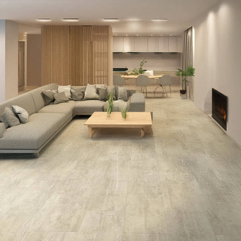 QS Ambient Cream Travertin Living Room