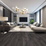 gerbur ultra raven oak laminate flooring in modern lounge