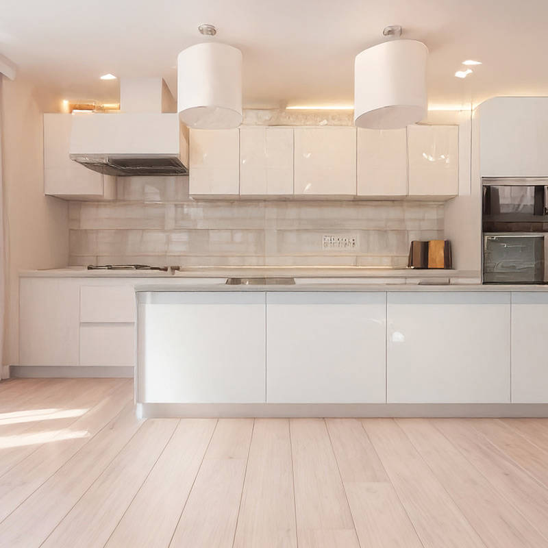 royal parquet oxford classic mist engineered wood flooring in kitchen