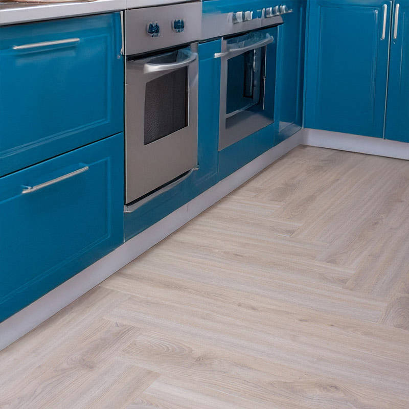 gerbur nature desert sands lvt flooring in kitchen