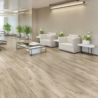 berry alloc pure planks lime oak vinyl click plank in waiting room