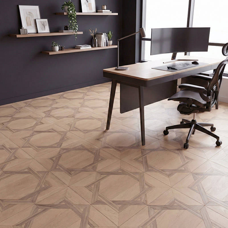 RP Chelsea Square Linear Vogue Heather 12 Home Office Parquetry Wood Flooring