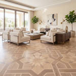 RP Chelsea Square Art Mosaic Dawn 09 Living Room