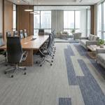 british carpet mills autumn blue and grey carpet in office board room