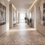 RP Chelsea Square Art Mosaic Dove 14 Gallary Hallway