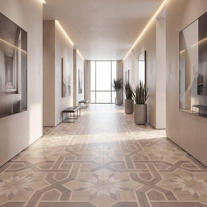 RP Chelsea Square Art Mosaic Dove 14 Gallary Hallway