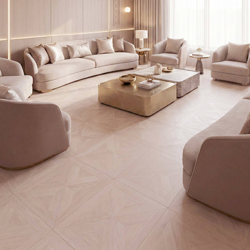 RP Chelsea Square Gilded Lines Tundra 08 Majlis Parquetry Wood Flooring