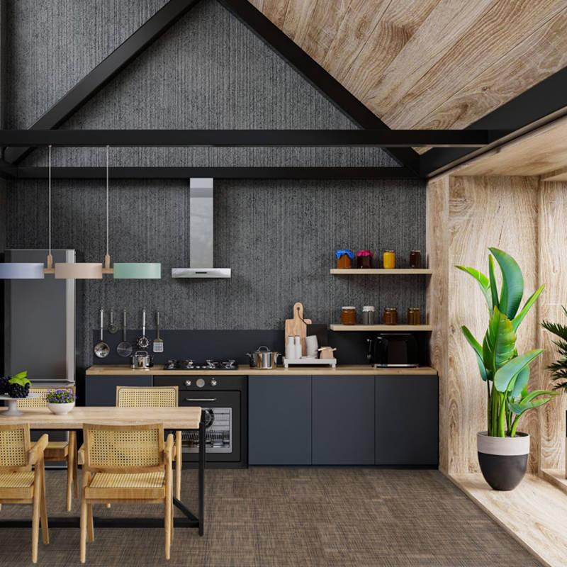 Tweed Fiber Kitchen