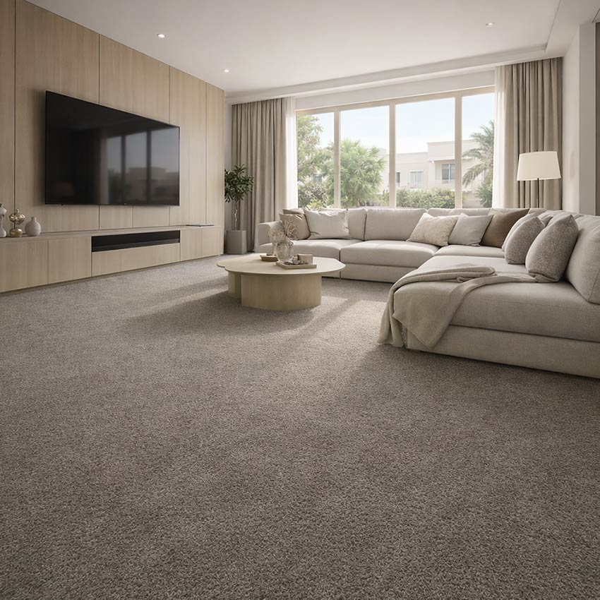 Wall To Wall Carpet For Modern Living Room In UAE Villa CRP BEAUL JAIP 03