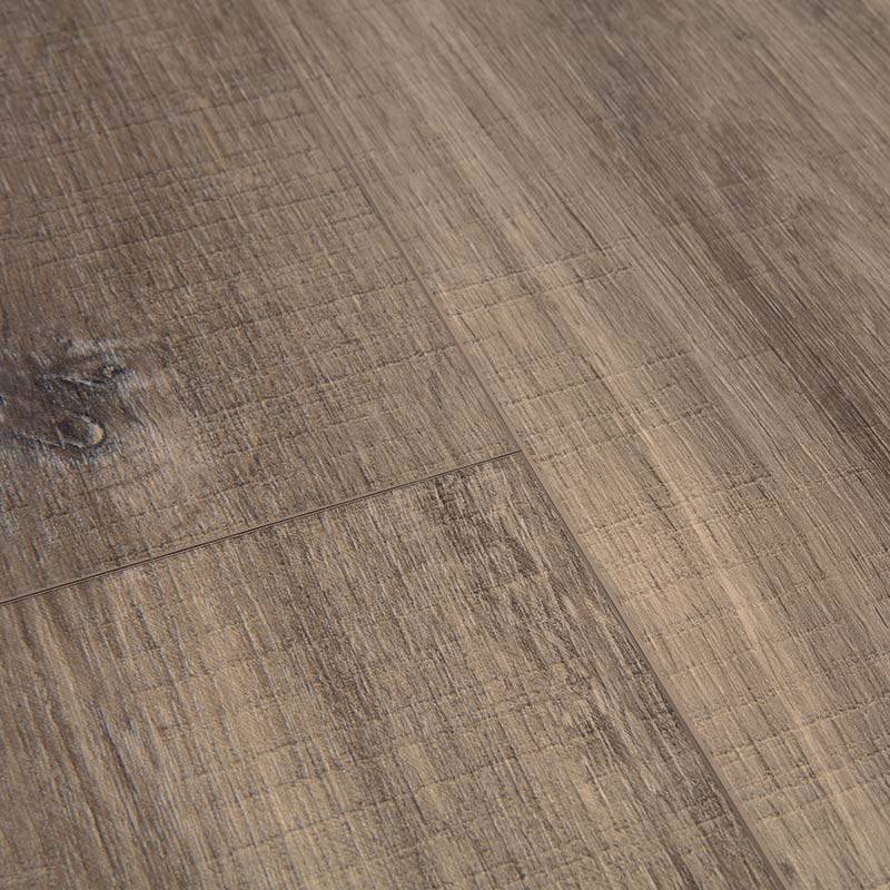 QS Balance Canyon Oak Dark Brown With Saw Cuts Swatch Bevelled Edge