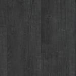 burned wooden plank laminate floor
