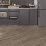 QS Pulse Sand Storm Oak Brown Vinyl Click Flooring Kitchen