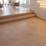RP Chelsea Square Elegant Wave Basil 18 Parquetry Wood Flooring Villa Lounge