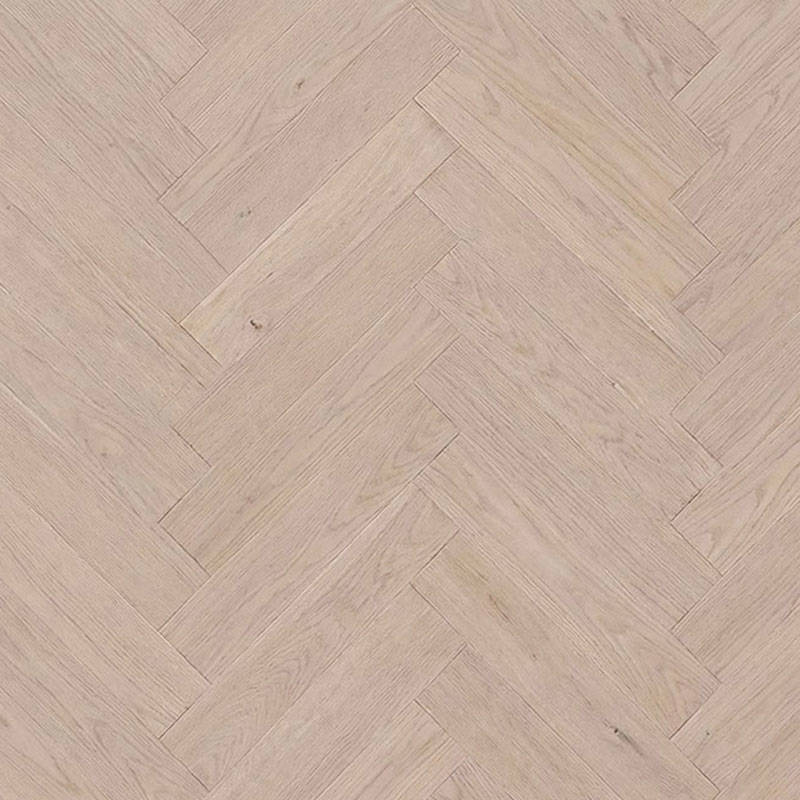 RP Boa Hybrid Herringbone Dove 14 Engineered Wood Flooring Swatch