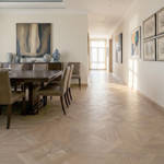 RP Chelsea Square Lush Square Tawny 15 Villa Dinning Hallway Parquetry Wood Flooring