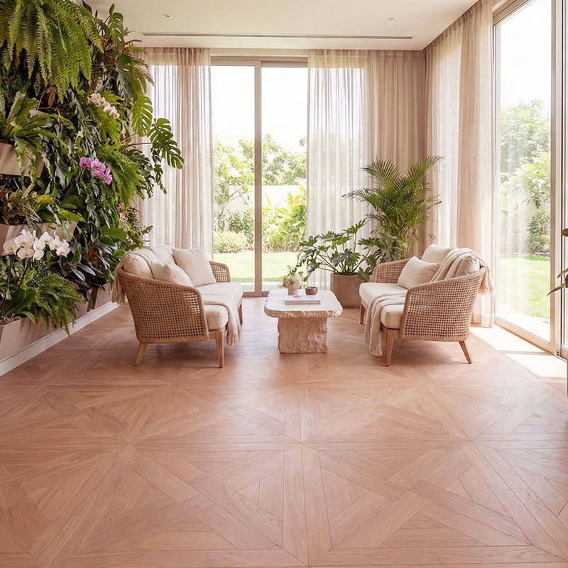 RP Chelsea Square Elegant Wave Cinnamon 21 Livingroom Parquetry Wood Flooring