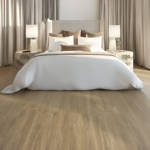 gerbur aqua click nutmeg vinyl click flooring in bedroom