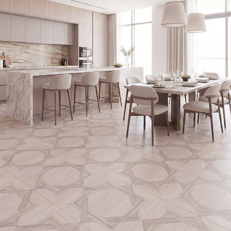 RP Chelsea Square Linear Vogue Mist 07 Kitchen Dinning Parquetry Wood Flooring