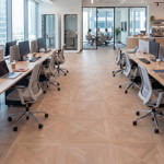 RP Chelsea Square Elegant Wave New England 17 Parquetry Wood Flooring Office Deskzone