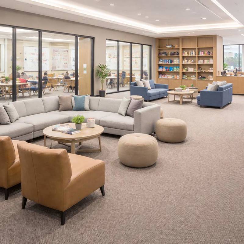 Wall To Wall Carpet Tiles Balta Goal CRP BLT GOAL 3 Premium University Executive Seminar Preparation Room