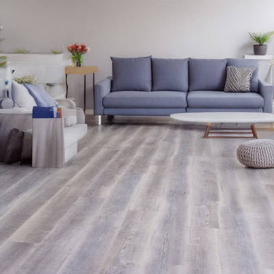 Gerbür Essential Polar Barnwood Lvt Flooring Livingroom