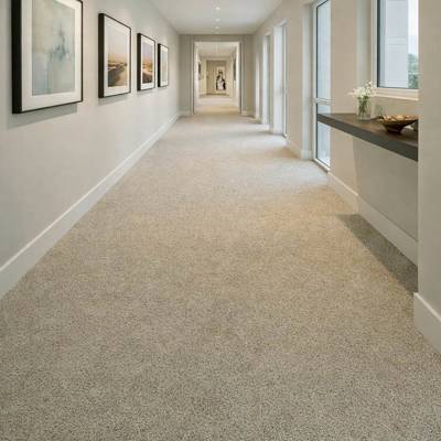 Wall To Wall Carpet For Modern Villa Hallway With Artwork Galería CRP BEAUL JAIP 02