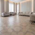 RP Chelsea Square Linear Vogue Dove 14 Villa Majlis Parquetry Wood Flooring