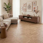 RP Chelsea Square Lush Square Tawny 15 Villa Livingroom Parquetry Wood Flooring