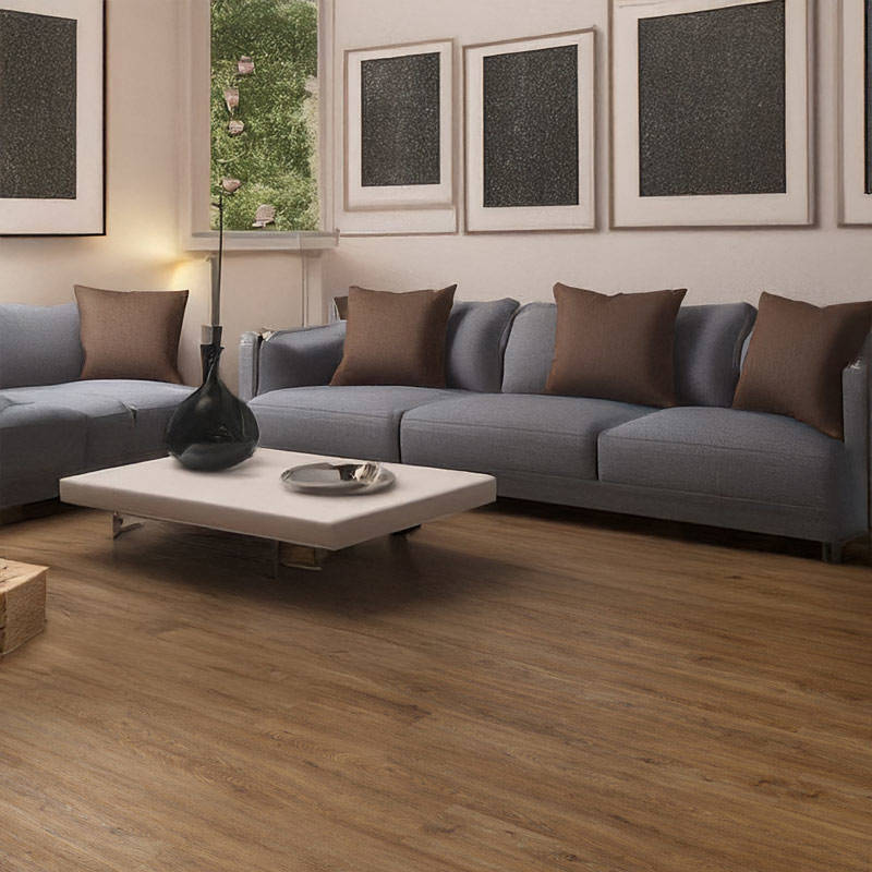 Gerbür Vistion Crushed Walnut Gbvs 04 Vinyl Click Planks Living Room