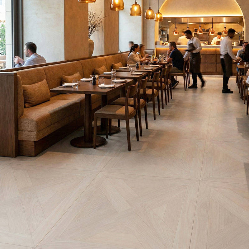RP Chelsea Square Elegant Wave Steel 22 Cafe Sittingarea