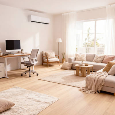 royal parquet oxford classic heather engineered wood flooring in home office