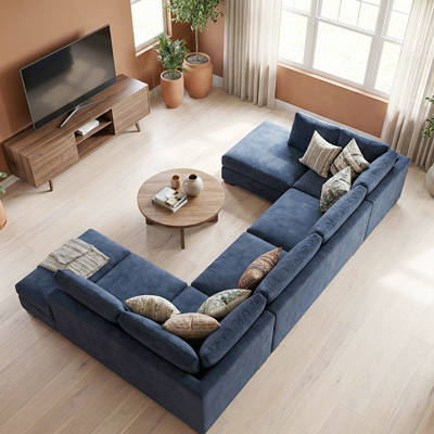 SH Cotton White Engineered Elegance Wood Flooring Familyroom