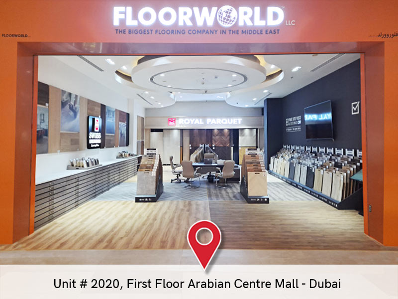 Floorworld Arabian Centre Showroom Dubai