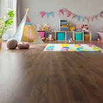 gerbur aqua click rosewood vinyl click flooring in kids room