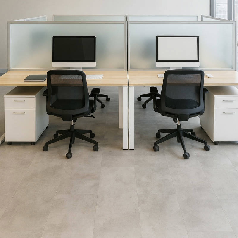 Gerbür Aqua Click Stone Pervious JIN GBACST 10 Office Vinyl Click Tiles