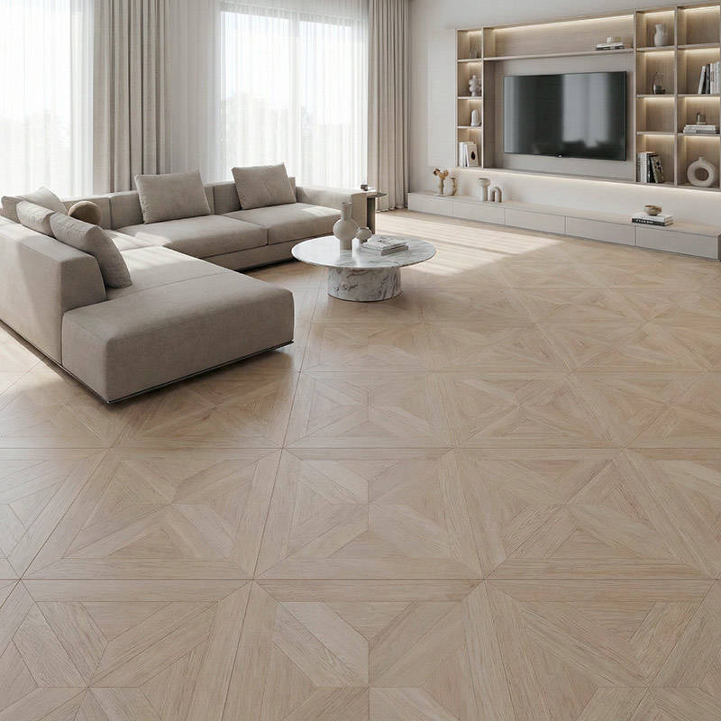 RP Chelsea Square Gilded Lines Sandcastle 10 Majlis Parquetry Wood Flooring