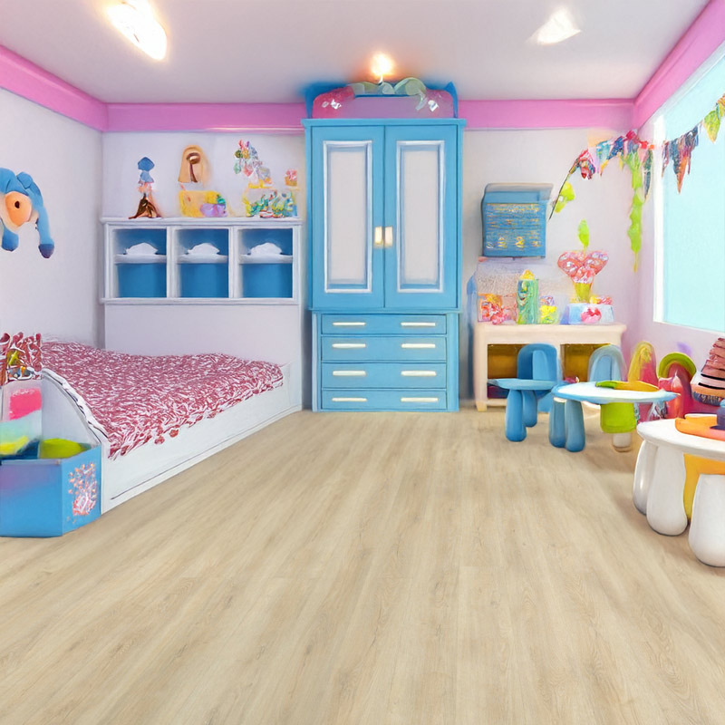 gerbur aqua click mulled oak vinyl click flooring in kids room