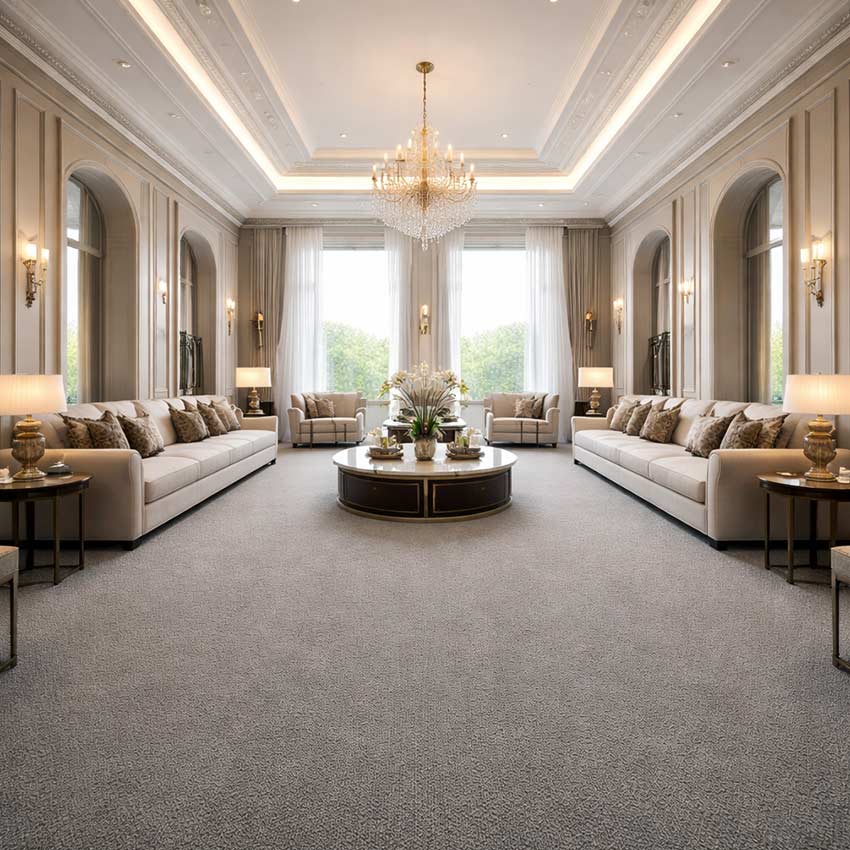 Wall To Wall Carpet Tiles Balta Lily CRP BLT LIL 08 Hall Different And Modern Style