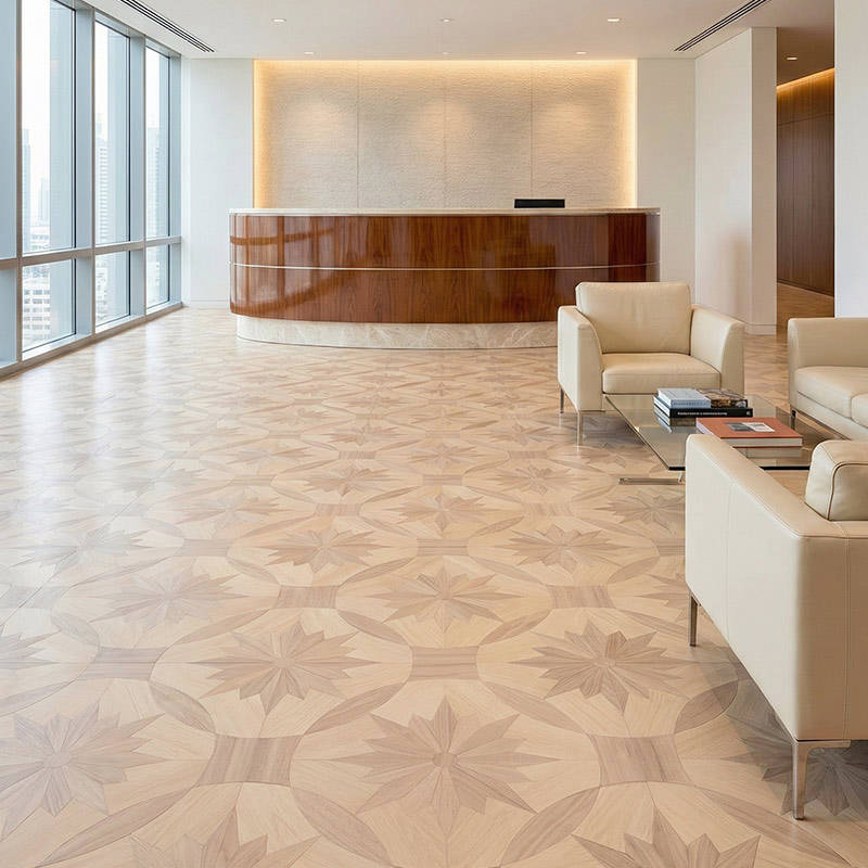 RP Chelsea Square Magnificence Dawn 09 Office Reception Parquetry Wood Flooring