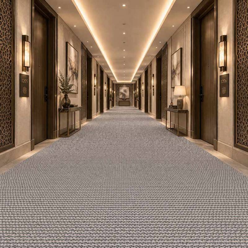 Wall To Wall Carpet For Hotel Corridor Design CRP BLT ACE 01