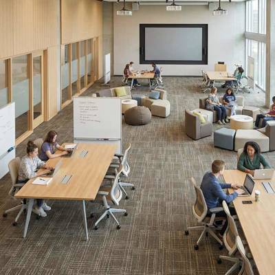british carpet mills casini 546 carpet tiles in boardroom