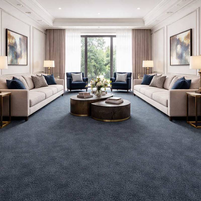 Wall To Wall Carpet Tiles Balta Lily CRP BLT LIL 05 Residential Guest Sitting Hall