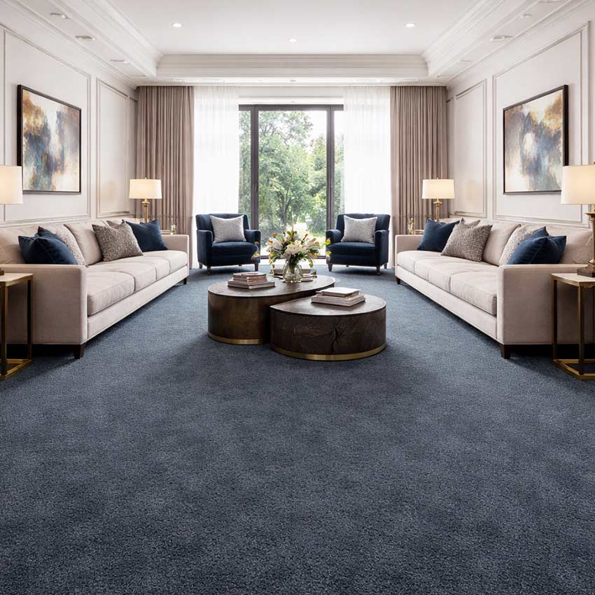 Wall To Wall Carpet Tiles Balta Lily CRP BLT LIL 05 Residential Guest Sitting Hall