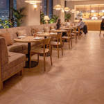 RP Chelsea Square Elegant Wave Cinnamon 21 Cafe Parquetry Wood Flooring