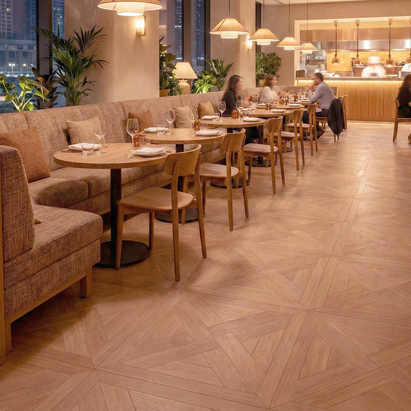 RP Chelsea Square Elegant Wave Cinnamon 21 Cafe Parquetry Wood Flooring