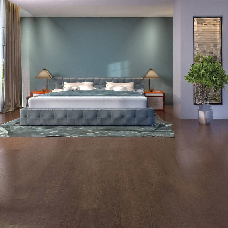 Gerbür Essential Burnt Hazel Lvt Bedroom Flooring